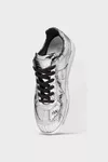 Silver - Replica broken mirror sneakers