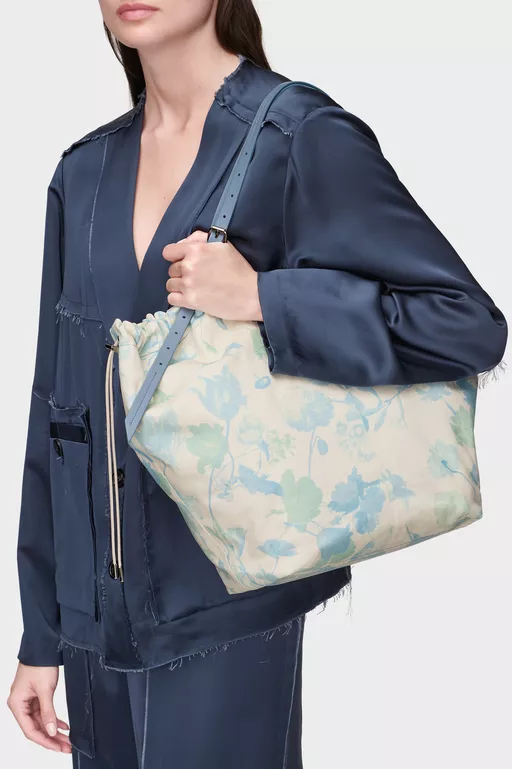 Drawstring Bag Shopping Medium - Tragetaschen