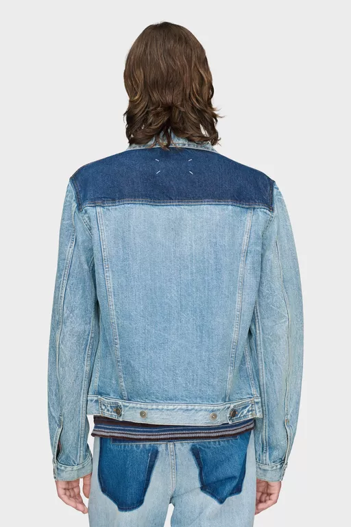 Patchwork Denim Jacket - Jackets