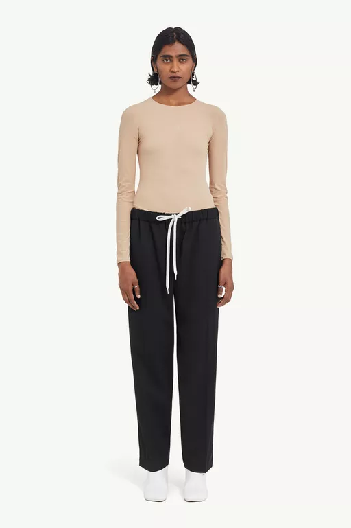 Drawstring tailored trousers - Pants