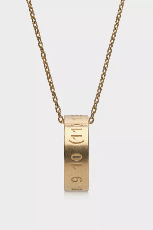 Collana con anello Numeric