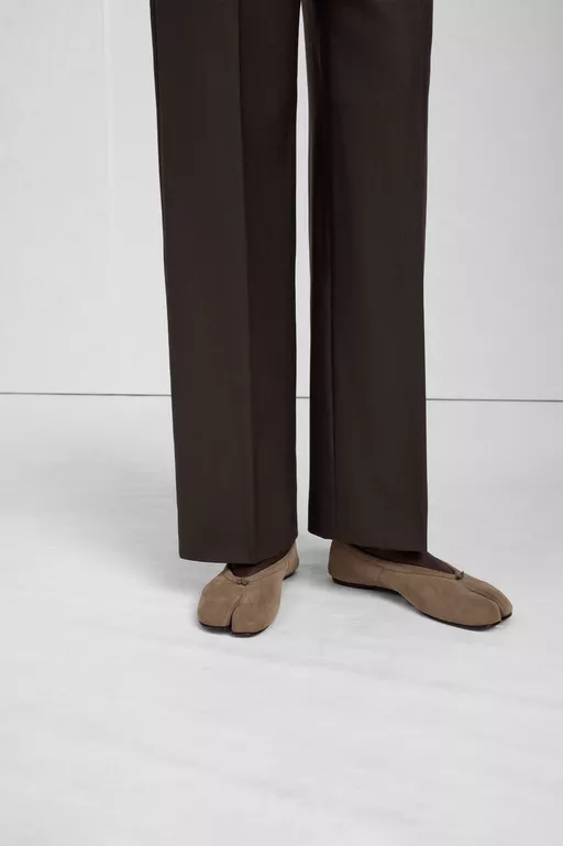 Ballerine Tabi in suede - Ballerine