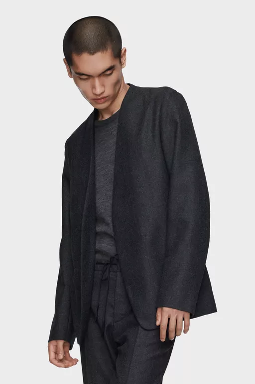 Minimal wool jacket - Jackets