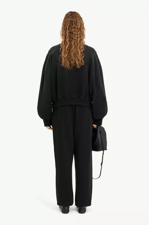 ジップフロントスウェットシャツ - スウェットシャツ