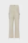 Pink beige - Cotton-blend cargo trousers