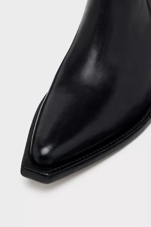 Heel-less Western Chelsea Boots - Ankle Boots