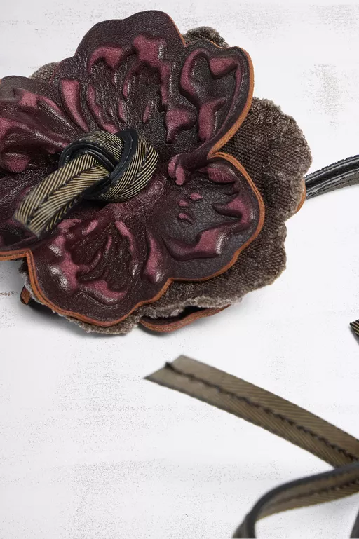 Flower Charm - Small Leather Goods
