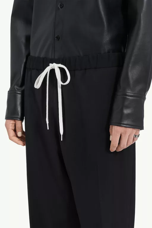 Drawstring tailored trousers - Pants