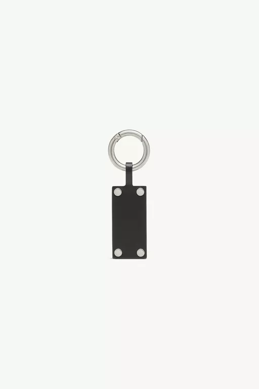 Numeric Plaque Bag Charm - Key Rings