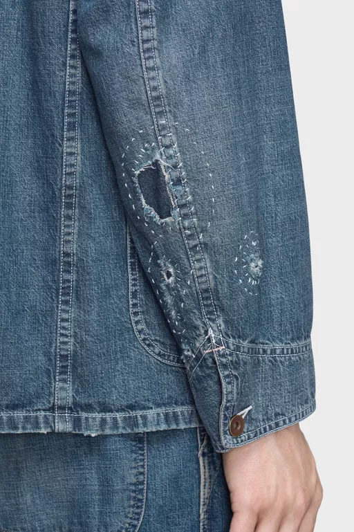 Denim caban jacket - Jackets