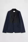 Navy Blue - Assemblage Virgin Wool Blazer