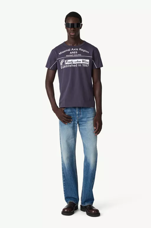 Anagram print t-shirt - T-shirts