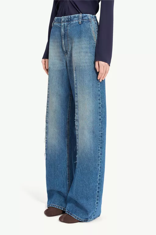 Barrel-leg jeans - Pants