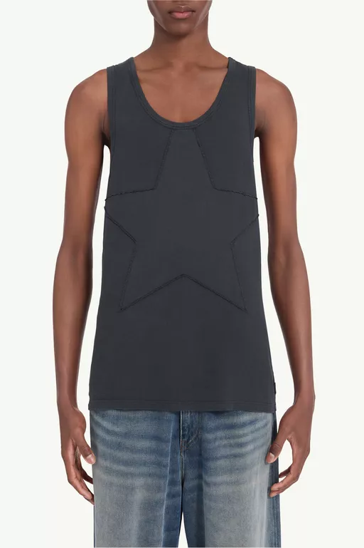 Sleeveless tank top - Short-sleeved Top