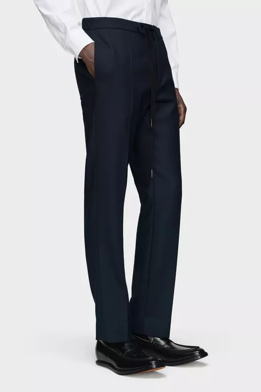 Tailored Virgin Wool Trousers - Pants