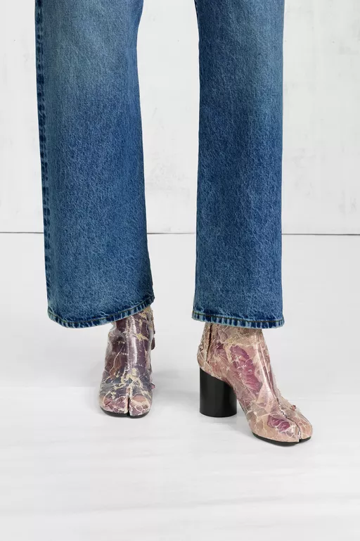 Tabi Ankle Boots Tapestry - Ankle Boots