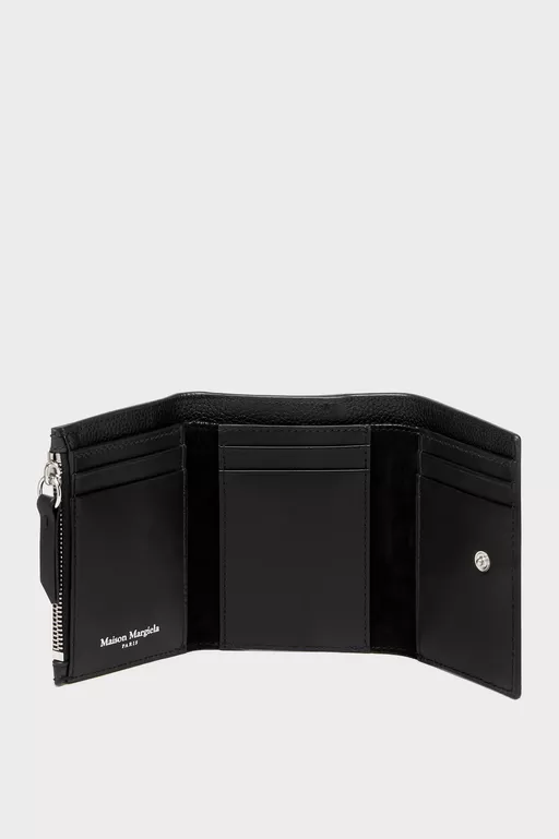 Leather Tri-Fold Wallet - Wallets