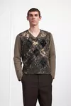 002S - Argyle Virgin Wool Sweater