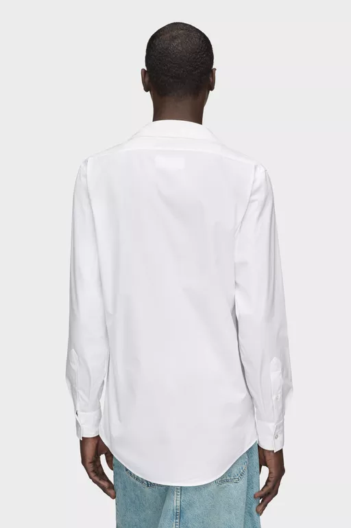 Taped Cotton Shirt - Shirts