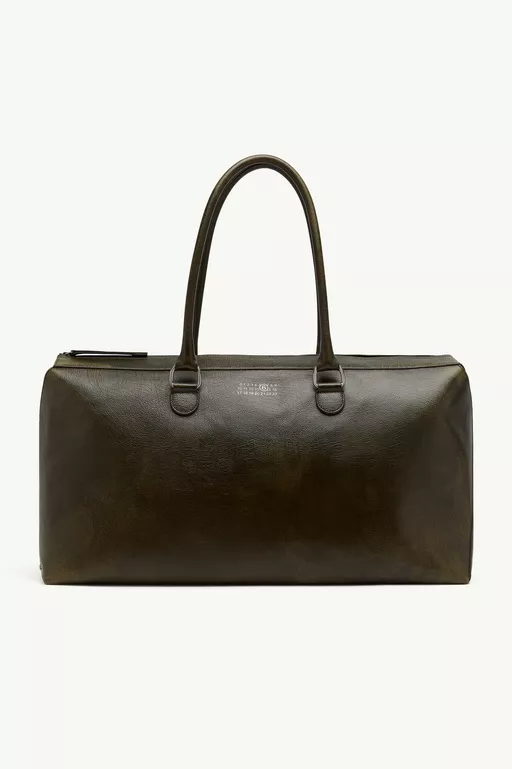 Bauletto weekend bag crackled leather - Travelling Bag