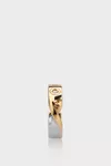 Gold - Numeric diamond ear cuff