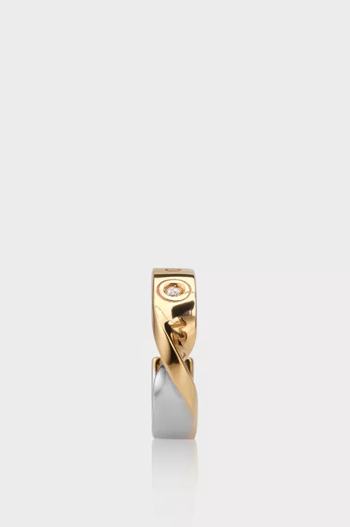 Numeric diamond ear cuff - Earrings