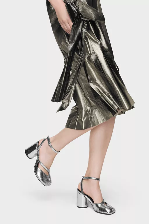 Tabi Sandal Pump Broken Mirror - Heels