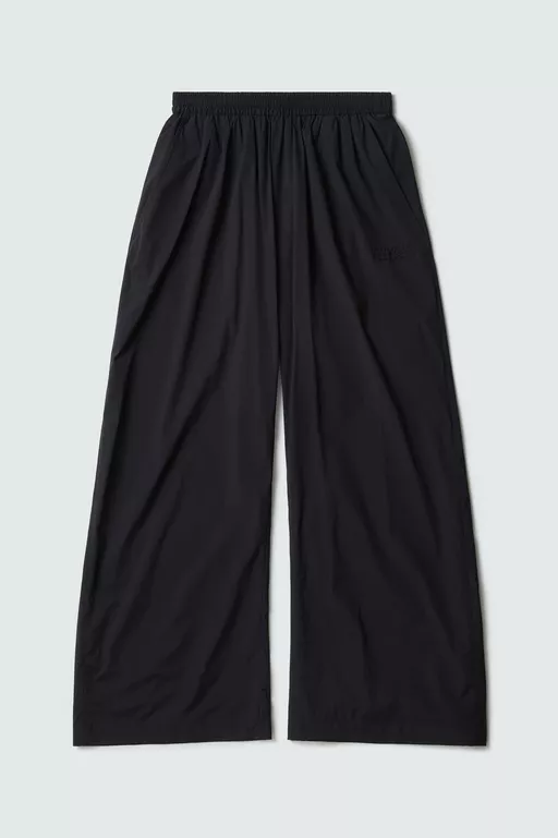 Logo-embroidered nylon drawstring trousers - Pants