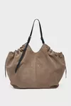 Vison and black - Drawstring Bag