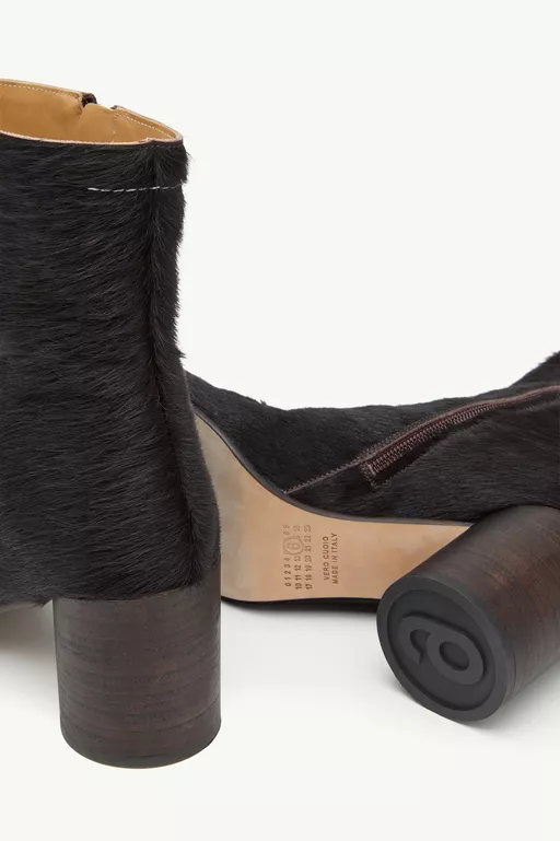Anatomic ankle boots in ponyhair - Ankle Boots