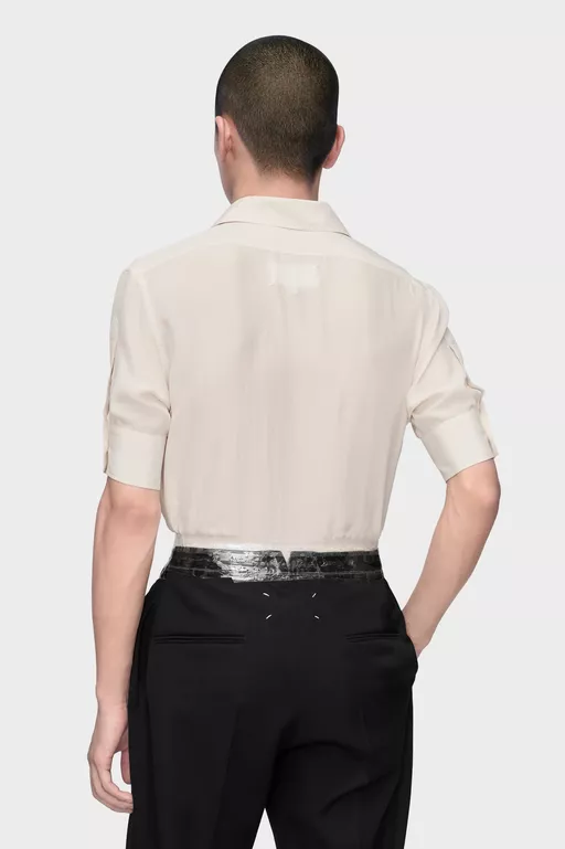 Silk Shirt - Short-sleeved Shirt
