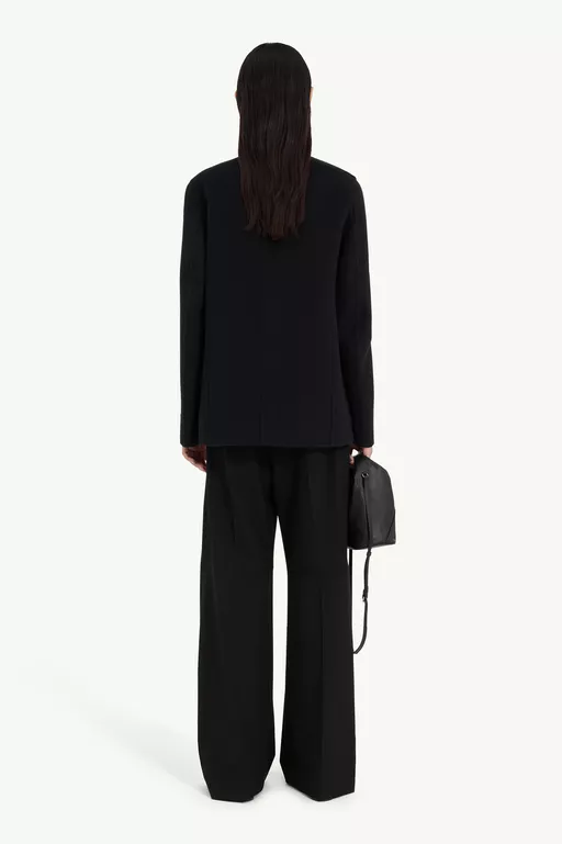 Single-breasted wool jacket - Jackets