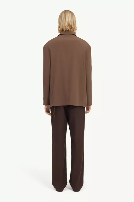 Wool blend suit jacket - Jackets
