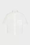 Blanco - Camisa de manga corta