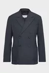 Dark blue - Wool blazer