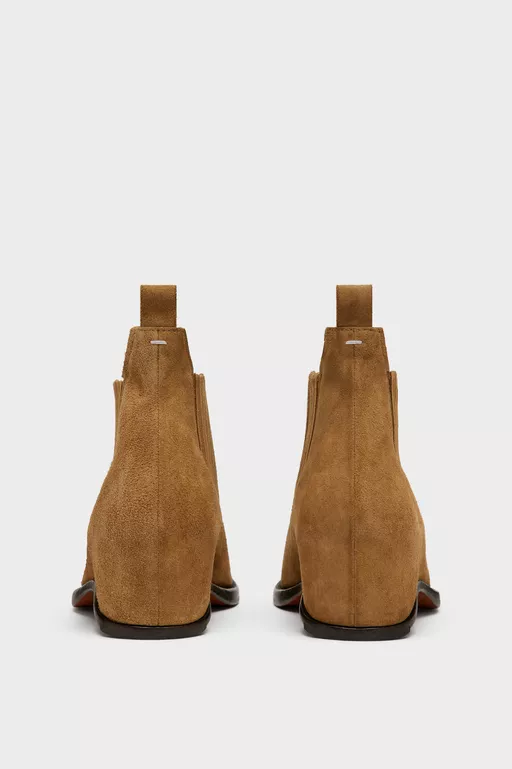 Stivaletti western chelsea heel-less - Stivaletti