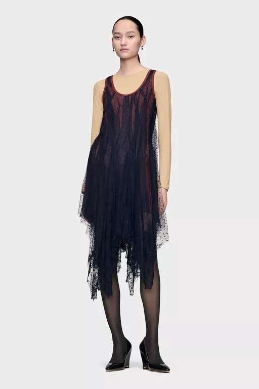 Lace Midi Dress - Midi Dress