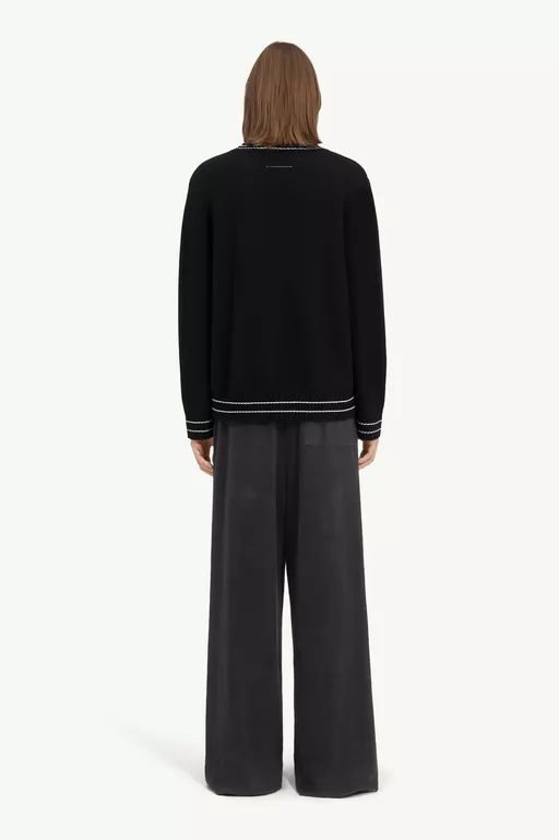 Wool blend jumper - Knitwear