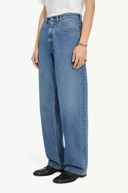 Wide-leg jeans - Denim