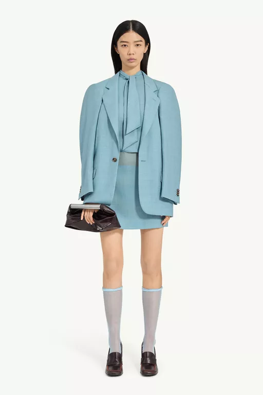 Wool tailored jacket - Jackets