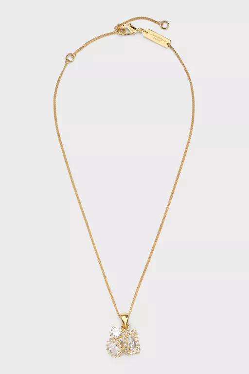 Cluster Pendant Necklace - Necklaces