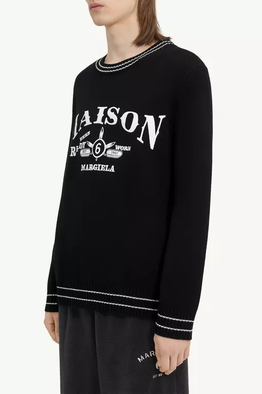 Wool blend jumper - Knitwear
