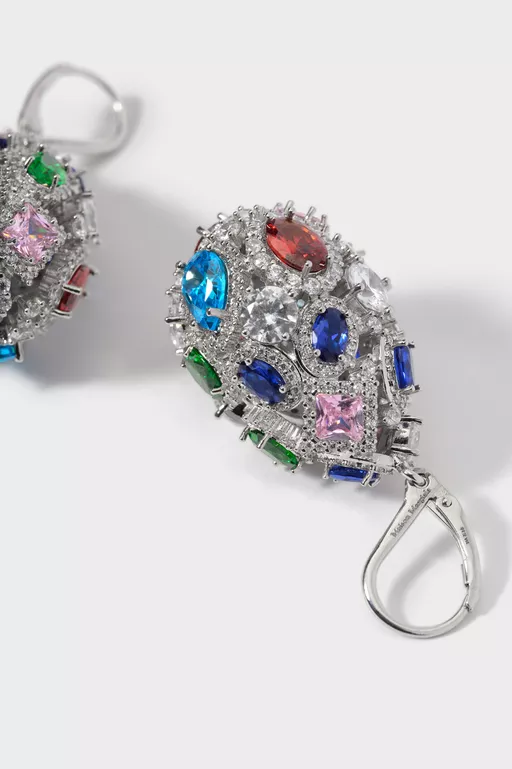 Cluster Show Drop Earrings - Earrings
