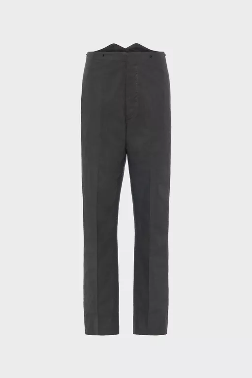 Creased Cotton silk trousers - Pants