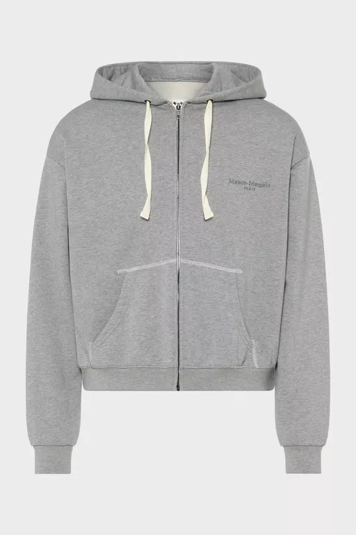 Felpa con cappuccio e zip - Felpe