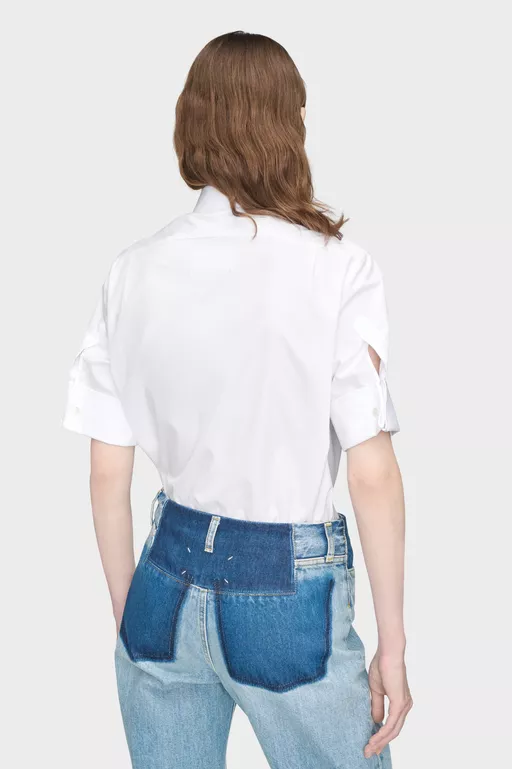 Camisa de algod&oacute;n de manga corta - Camisas