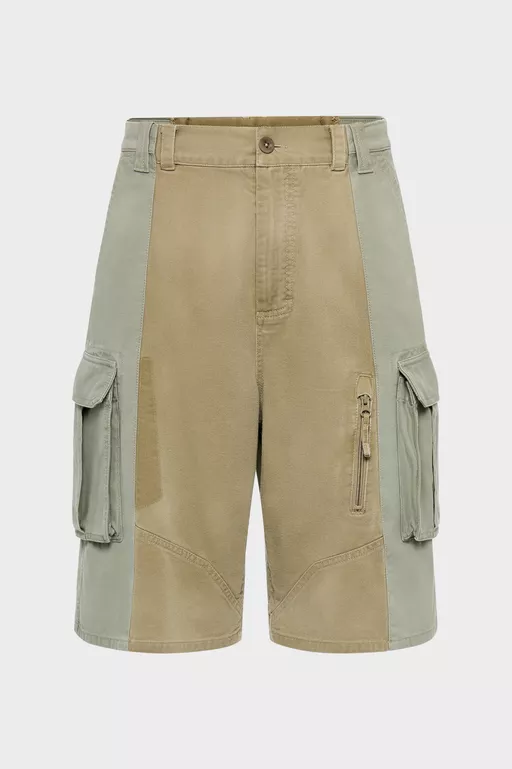 Cotton Cargo Shorts - Shorts