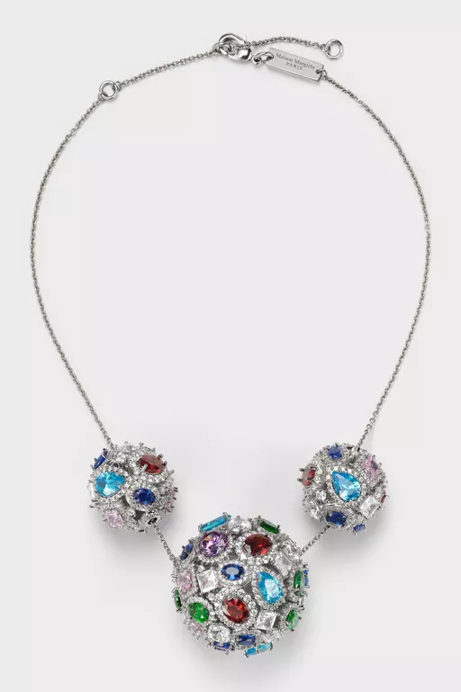 Cluster Show Spheres Necklace
