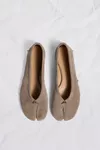 Taupe - Tabi Ballerina Suede