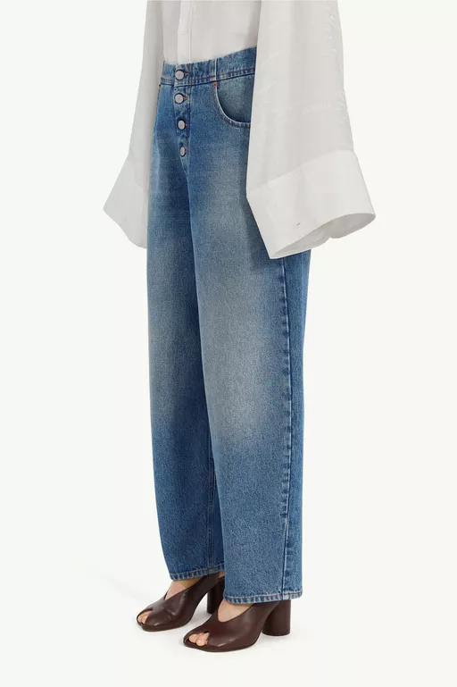 Straight-leg jeans - Denim